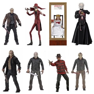 โมเดลฟิกเกอร์ Neca Black FRIDAY FRIDAY THE13 Chapter 4 Jason Jason ขนาด 23 ซม. ข้อต่อขยับได้