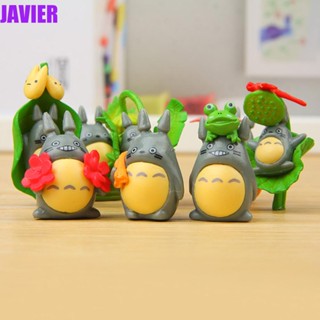 Javier โมเดลการ์ตูนญี่ปุ่น My Meighbor Totoro สําหรับตกแต่งสวน 8 ชิ้น