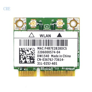 Cre BCM943228 Dw1540 Half Mini PCI-E Card 2 4 5Ghz ความถี่คู่ 300M WLAN การ์ด WIFI อะแดปเตอร์ไร้สาย