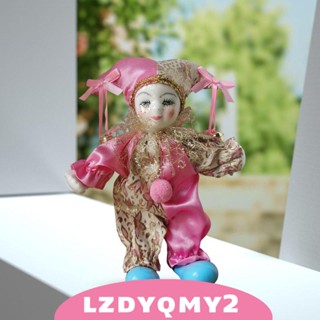 [Lzdyqmy2] โมเดลตุ๊กตาตัวตลก แฮนด์เมด สไตล์วินเทจ สําหรับของที่ระลึก