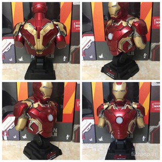 [พร้อมส่ง] Feiyan ฟิกเกอร์ Avengers Iron Man MK43 1/4 หน้าอก 1: 4 เรืองแสง เครื่องประดับ Z4LZ