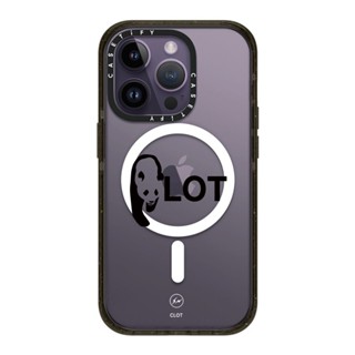 Casetify เคสโทรศัพท์มือถืออะคริลิคแข็ง แบบใส ลายแพนด้า สําหรับ iPhone 14 13 12 11 Pro Max Plus