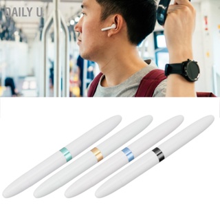  Daily U ปากกาทำความสะอาดหูฟัง Bluetooth เครื่องมือทำความสะอาดหูฟังไร้สายมัลติฟังก์ชั่นพร้อมแปรงขนนุ่มสำหรับกล้องโทรศัพท์มือถือ