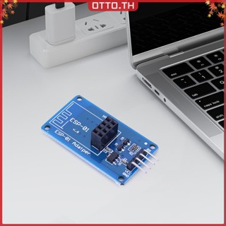 อะแดปเตอร์โมดูลอิเล็กทรอนิกส์ ESP8266 ESP-01 3.3V 5V 802.11b g n รองรับโหมดรักษาความปลอดภัย WPA WPA2 สําหรับ Arduino