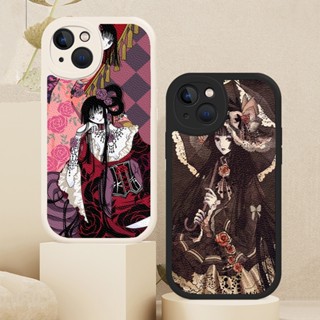 เคสโทรศัพท์มือถือหนังแกะ ลาย Ichihara Yuuko XxxHOLiC สําหรับ iPhone 14 12 11 13 Pro Max Mini 7 8 Plus SE 2020 X XS XR