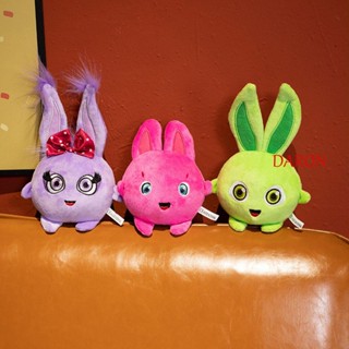 Daron Sunny Bunnies ตุ๊กตายัดนุ่น ผ้ากํามะหยี่ขนนิ่ม รูปสัตว์ สีรุ้ง ของขวัญวันเกิด ของเล่นสําหรับตกแต่งบ้าน โซฟา