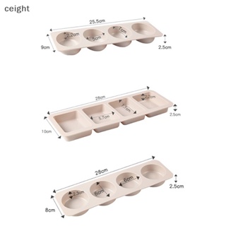 [ceight] ใหม่ แม่พิมพ์ซิลิโคน รูป 3D 4 ช่อง สําหรับทําสบู่ แฮนด์เมด Diy TH