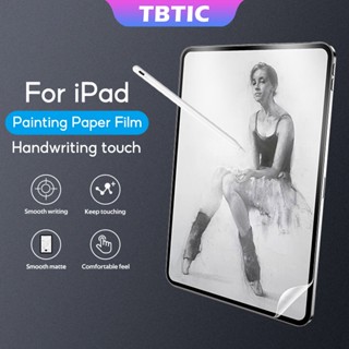 Tbtic ฟิล์มกันรอยหน้าจอ ผิวด้าน สําหรับ iPad 10 2022 9 Air 4 Mini 6 8 7 5 3 5 Pro 12.9 11 10.9 10.5 10.2 9.7