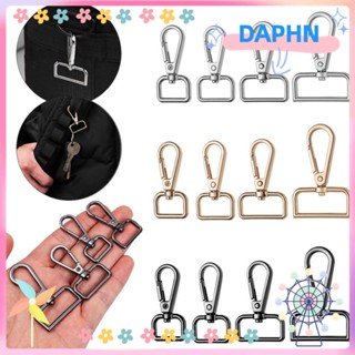 Daphs 1 ชิ้น สายคล้องกระเป๋า หัวเข็มขัด เครื่องประดับ ทํากระเป๋า ชิ้นส่วนอุปกรณ์เสริม แหวนแยก คาราบิเนอร์ สแน็ป