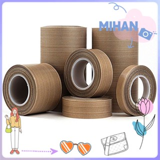 MIHAN 10M Practical Vacuum Sealer Electrical PTFE Tape Teflon Tape Wear Resistant Flame Retardant Insulating High Temperature Resistant Self Adhesive