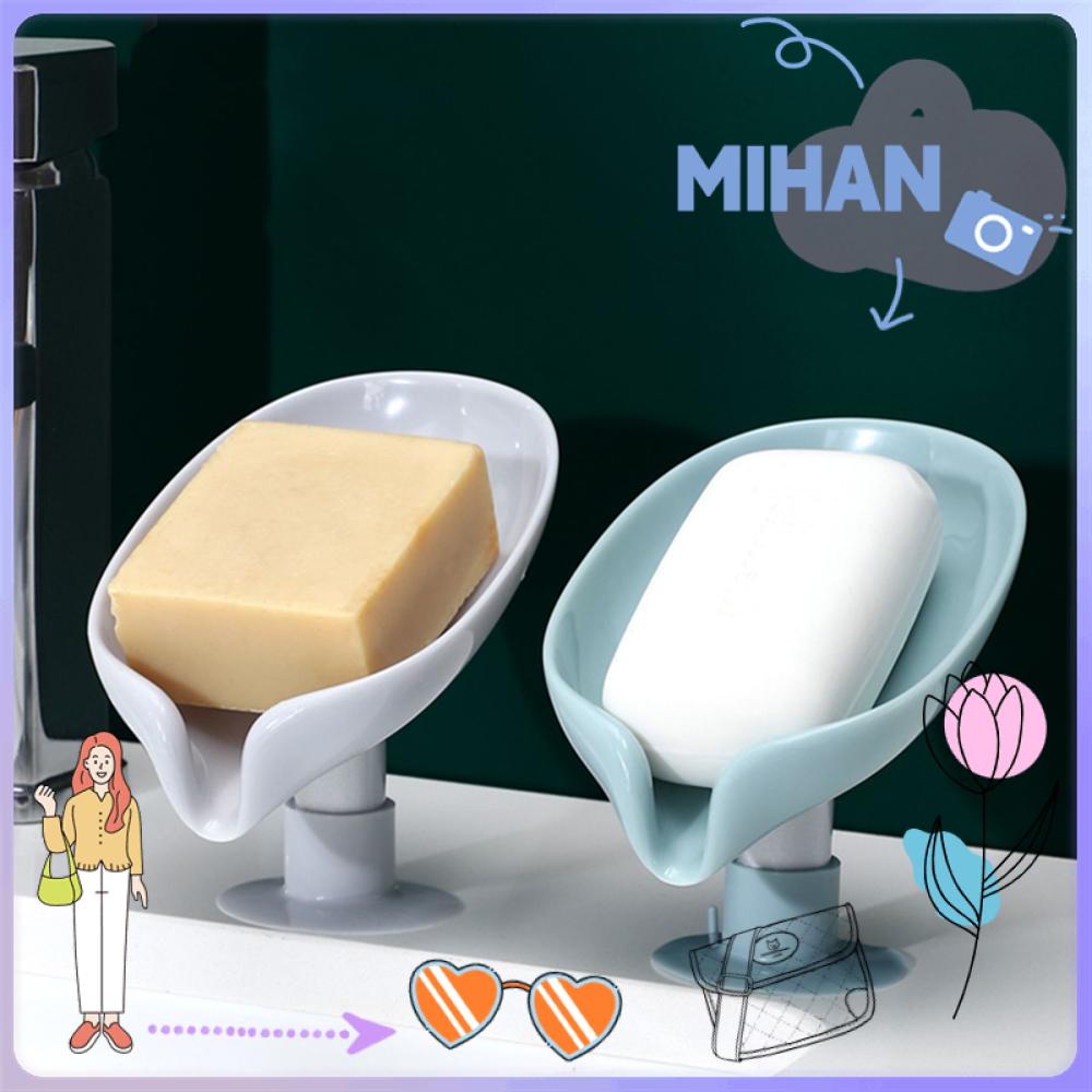 Mihan กล่องใส่สบู่กันลื่นหลากสีสําหรับอ่างล้างจานห้องน้ํา