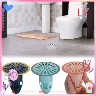 LY Silicone Shower Drain Stopper Kitchen Bathroom Anti-odor Deodorant Floor Drain Core Cockroach Pest Control Backflow Preventer Plug Trap Toilet Sewer Insectproof Hair Trap/Multicolor