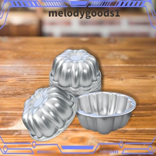 MELODYGOODS1 แม่พิมพ์ทาร์ตไข่ เหล็กคาร์บอน ไม่เหนียวติด ใช้ซ้ําได้ ขนาด 4.1*4.1*1.8 นิ้ว สําหรับร้านอาหาร พุดดิ้ง เยลลี่ เบเกอรี่ 6 ชิ้น