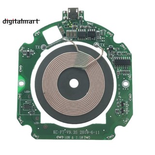 โมดูลบอร์ดวงจรชาร์จไร้สาย PCBA 10W QI พร้อมบอร์ดวงจรชาร์จไร้สาย DIY