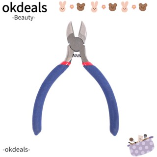 OKDEALS คีมปากกว้าง ขนาดเล็ก สําหรับซ่อมแซมเครื่องประดับ DIY