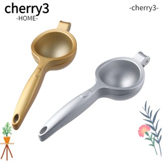 Cherry3 เครื่องคั้นน้ําผลไม้ น้ํามะนาว สเตนเลส ขนาดใหญ่ สีทอง เงิน คุณภาพพรีเมี่ยม