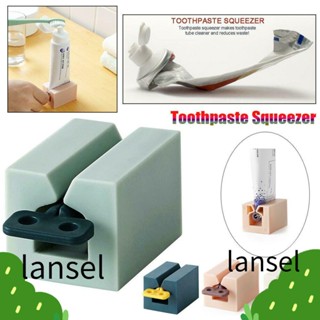 Lansel เครื่องบีบยาสีฟัน หลอดลูกกลิ้ง อเนกประสงค์ อุปกรณ์เสริม สําหรับห้องน้ํา บ้าน 1 ชิ้น