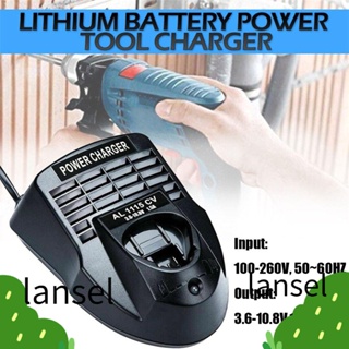 LANSEL อะแดปเตอร์สายชาร์จแบตเตอรี่ ทนทาน สําหรับแบตเตอรี่ Bosch 3.6-12V