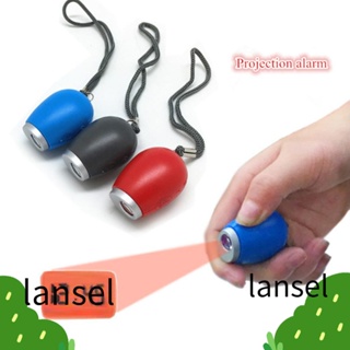 LANSEL นาฬิกาดิจิทัล LED พวงกุญแจอิเล็กทรอนิกส์ ขนาดเล็ก น่ารัก