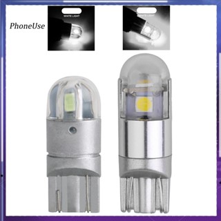 Phoneuse หลอดไฟมาร์กเกอร์ LED T10 3030 DC12V สําหรับติดประตูรถยนต์ 2 ชิ้น