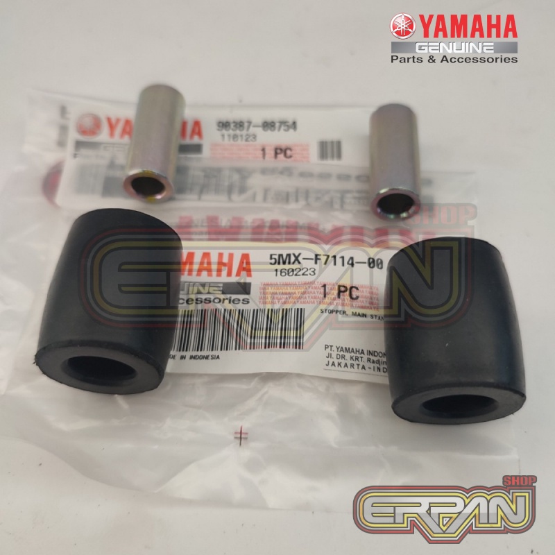 ยาง MESIN BOSH เครื่องยนต์ MOUNTING เครื่องยนต์ SWING MIO SPORTY SMILE SOUL FINO คาร์บอน ใหม่ ต้นฉบับ 5MX-F7114-00 9038