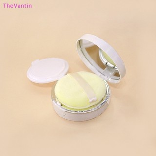 Thevantin พัฟฟองน้ําแต่งหน้า ทรงกลม แบบพกพา 1 ชิ้น