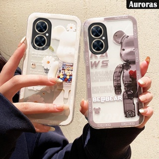 เคสโทรศัพท์มือถือ ซิลิโคนนิ่ม แบบใส ลายหมี สําหรับ VIVO Y27 Y36 Y36 Y27