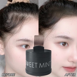 Sweet MINT แป้งฝุ่นปิดรากผมบาง สีดํา สีน้ําตาล สําหรับผู้หญิง