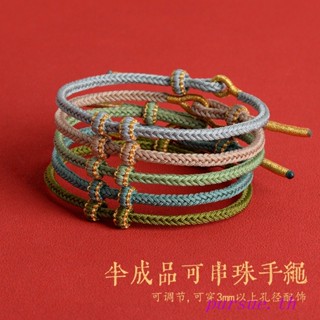 [At Least 2 Items ส่งมากกว่า 199] สร้อยข้อมือลูกปัด กึ่งสําเร็จรูป สีแดง เครื่องประดับ สําหรับผู้ชาย ผู้หญิง diy