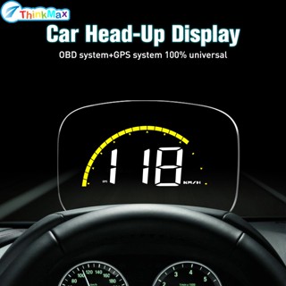 โปรเจคเตอร์นาฬิกาจับเวลาดิจิทัล Gps Obd โหมดคู่ ดัดแปลง สําหรับรถยนต์