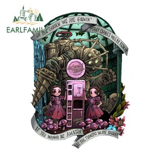 Earlfamily สติกเกอร์ ลายเกม BioShock Occlusion Scratch 13 ซม. x 9.5 ซม. สําหรับตกแต่งหน้าต่างรถยนต์