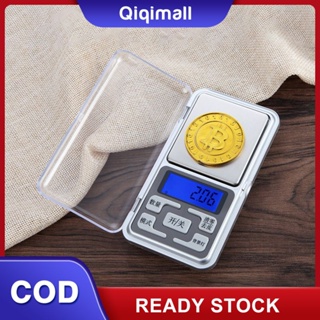 [จัดส่งใน 24 ชั่วโมง] [cod] Portable Mini Electronic Jewelry Pocket Weighing Digital Scale Baking Kitchen &amp;#39;QIQI