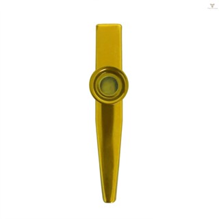 Fw เครื่องดนตรี Kazoos โลหะอลูมิเนียมอัลลอยด์ พร้อมเมมเบรน Kazoo สําหรับเด็ก