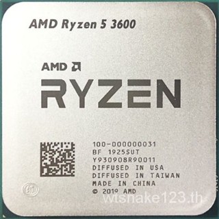 Amd Ryzen 5 3600 R5 3600 3.6 GHz Gaming Zen 2 six-core 12 threaded 7nm 65W L3 = 32m 100-000000031 ซ็อกเก็ต AM4 Yaje