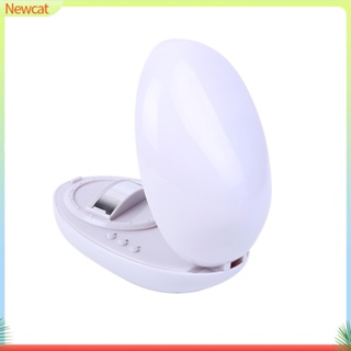 {Newcat} โคมไฟโปรเจคเตอร์ LED สีรุ้ง หลากสีสัน แบบพกพา สําหรับตกแต่งห้องนอน ปาร์ตี้