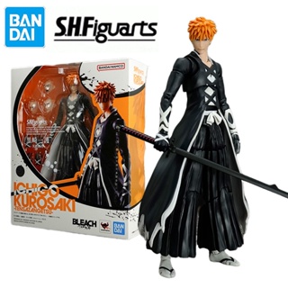 Bandai โมเดลฟิกเกอร์ S.H.Figuarts SHF BLEACH: Thousand-Year Blood War Kurosaki Ichigo TENSAZANGETSU