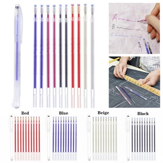 New High Temperature Heat Erase Pen + 10pcs Replace Refills Fabric Sewing Marker