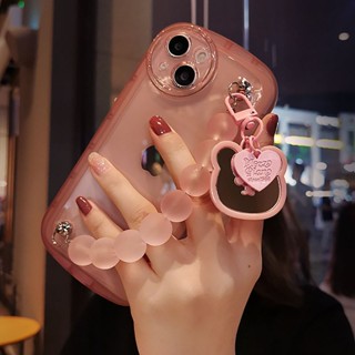 เคสโทรศัพท์มือถือ พร้อมจี้รูปหมี สําหรับ Redmi Note 12 4G Note 12S 12C Note 12 Pro
