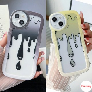 เคสโทรศัพท์มือถือ ทรงวงรี ลายหยัก สีดํา สีเหลือง สําหรับ Redmi S2 7 6A 5A 4X M4 M3 X4 X3 Pro NFC F4 A1 Plus 12C 10A 10C