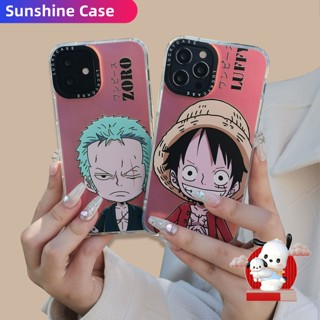 เคสโทรศัพท์มือถือแบบนิ่ม ลายวันพีซ เลเซอร์เคลือบสองด้าน แฟชั่น สําหรับ Redmi 12C A1 10C 10A 10 9A 9C 9T Note 12 11 Pro 11s 11 10s 10 9s 9 Pro Poco X3 Pro X3NFC Mi 11 Lite