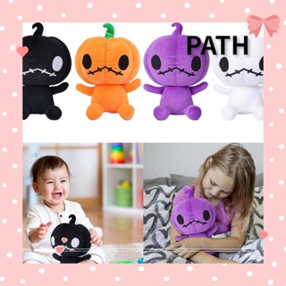 Path ตุ๊กตาฟักทอง ฟักทอง สีส้ม ตลก นิ่ม ตกแต่งปาร์ตี้ฮาโลวีน สําหรับเด็ก