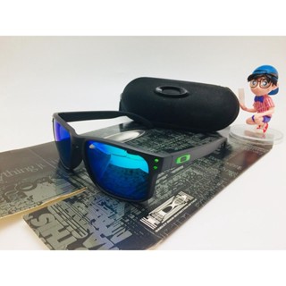 Oakley Holbrook แว่นตากันแดด เลนส์โพลาไรซ์ UV 400 สีฟ้า สีเขียว สําหรับผู้ชาย