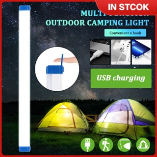 [COD] LED Night Light Outdoor Portable Long Strip Emergency Light LED หลอดแบบชาร์จไฟได้ TH