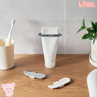 Lilac เครื่องบีบยาสีฟัน ABS หลายขนาด พกพาง่าย ทนทาน