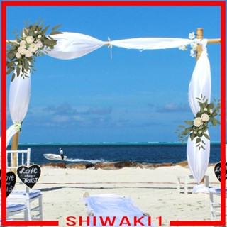 [Shiwaki1] พวงหรีดดอกไม้ประดิษฐ์ สําหรับตกแต่งงานแต่งงาน 2 ชิ้น