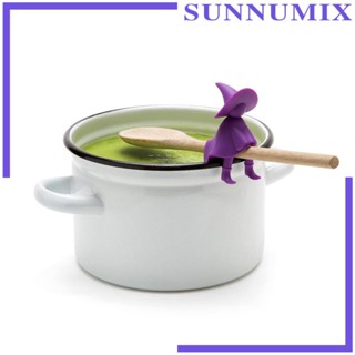 [Sunnimix] ที่ครอบหม้อ ป้องกันน้ําล้น แม่มด ช้อน สําหรับฝาหม้อซุป ทําอาหาร