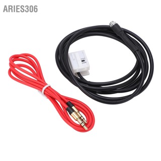 Aries306 รถ Aux สายอะแดปเตอร์เสียง 3.5 มม. AUX IN เปลี่ยนสายเคเบิลสำหรับ Octavia RCD510 RCD310