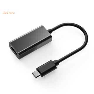 สายเคเบิลอะแดปเตอร์แปลง USB Type C DP เป็น HDMI 4K USB3.1 10Gbps HDTV สําหรับ Samsung Galaxy S10 Android Phone MacBook 1-50 ชิ้น [Bellare.th]