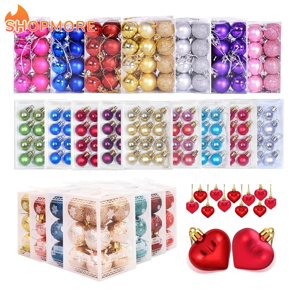 [ความซื่อสัตย์] 40/60/80 มม.คริสต์มาสลูกบอลต้นคริสต์มาส Bauble แขวนเครื่องประดับปาร์ตี้ตกแต่งตกแต่งคริสต์มาส Nightmare ก่อนคริสต์มาส