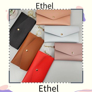 Ethel1 กระเป๋าสตางค์ ใบยาว หนัง PU แฟชั่นสําหรับสตรี 1 ชิ้น